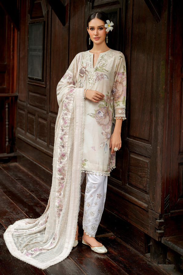 Baroque | Luxury Pret Summer | UF-4270 - by Libasekhas UK - Registered Vendor of : Baroque - 100% Original Designer Dress