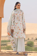 Cross Stitch | Eid Lawn 24 | AQUA GLAZE - by - Libasekhas UK - Registered Vendor of : Cross Stitch - 100% Original Designer Dresss