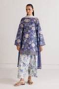 Baroque | Luxury Summer Pret |  UF-4496 - by Libasekhas UK - Registered Vendor of : Baroque - 100% Original Designer Dress