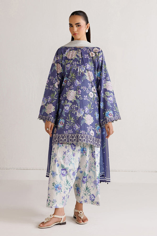 Baroque | Luxury Summer Pret |  UF-4496 - by Libasekhas UK - Registered Vendor of : Baroque - 100% Original Designer Dress
