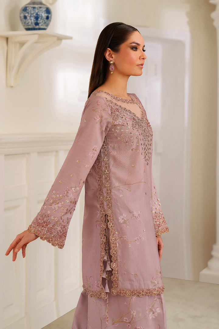 Iznik | Printed Formals | UE-540 - by Libasekhas UK - Registered Vendor of : Iznik - 100% Original Designer Dress