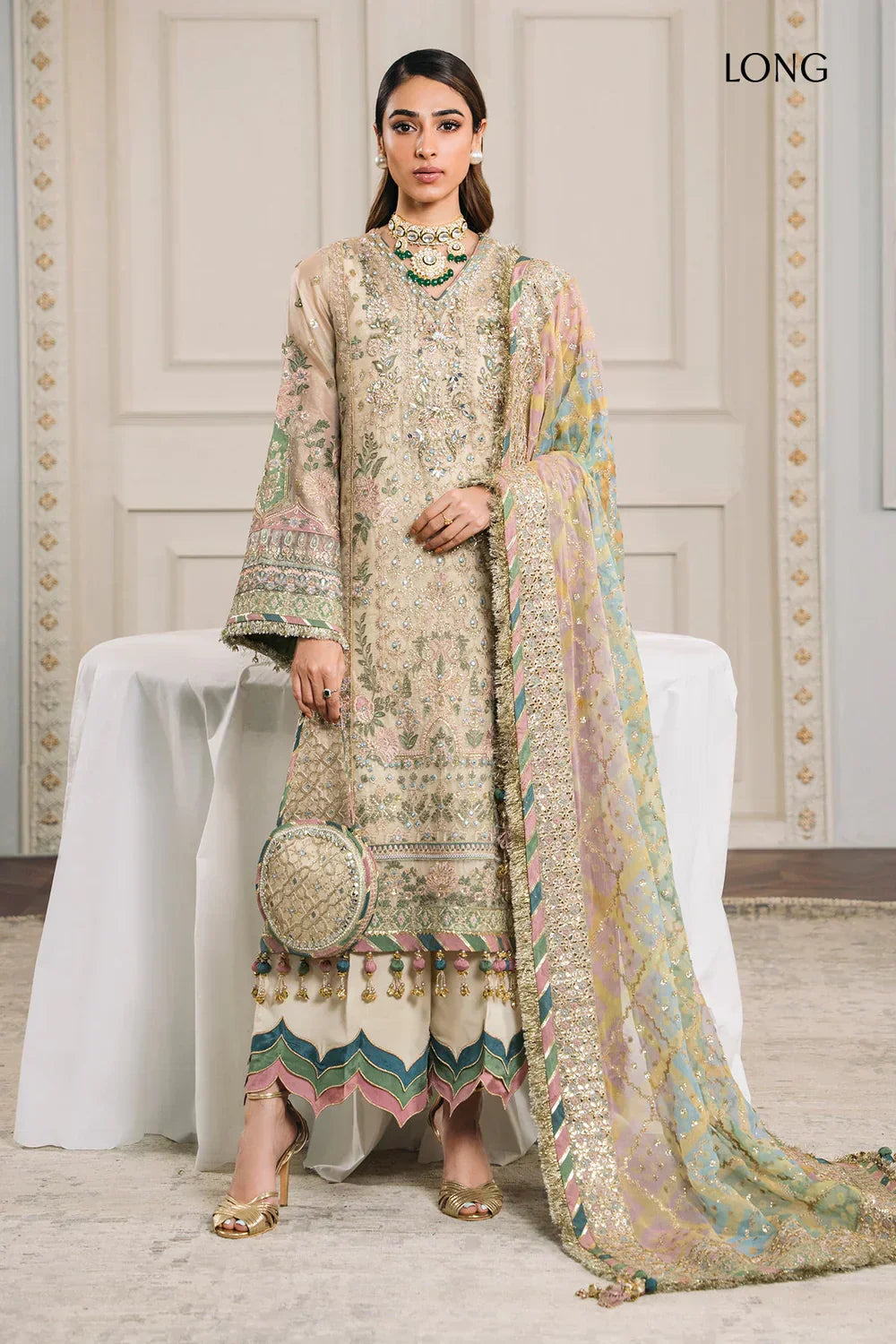 Baroque | Chantelle Embroidered Collection | CH12-04 - by - Libasekhas UK - Registered Vendor of : Baroque - 100% Original Designer Dresss