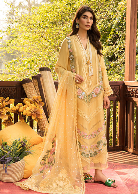 Saira Shakira | Luxury Pret | Daffodil - by Libasekhas UK - Registered Vendor of : Saira Shakira - 100% Original Designer Dress
