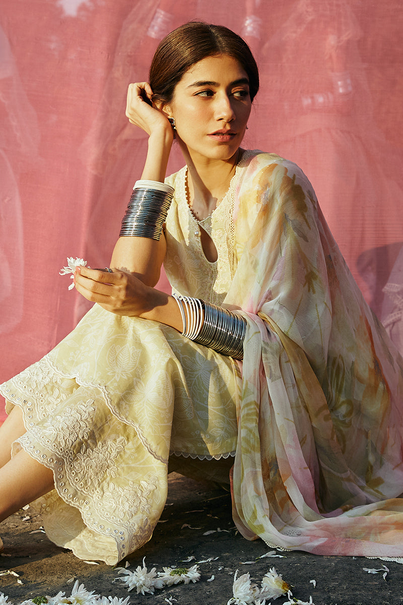 Cross Stitch | Premium Lawn 24 | DUSTY BLOOM - by - Libasekhas UK - Registered Vendor of : Cross Stitch - 100% Original Designer Dresss