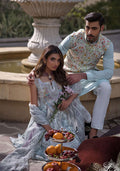 Layla Chatoor | Luxury Pret | Blue Chikankari - by Libasekhas UK - Registered Vendor of : Layla Chatoor - 100% Original Designer Dress
