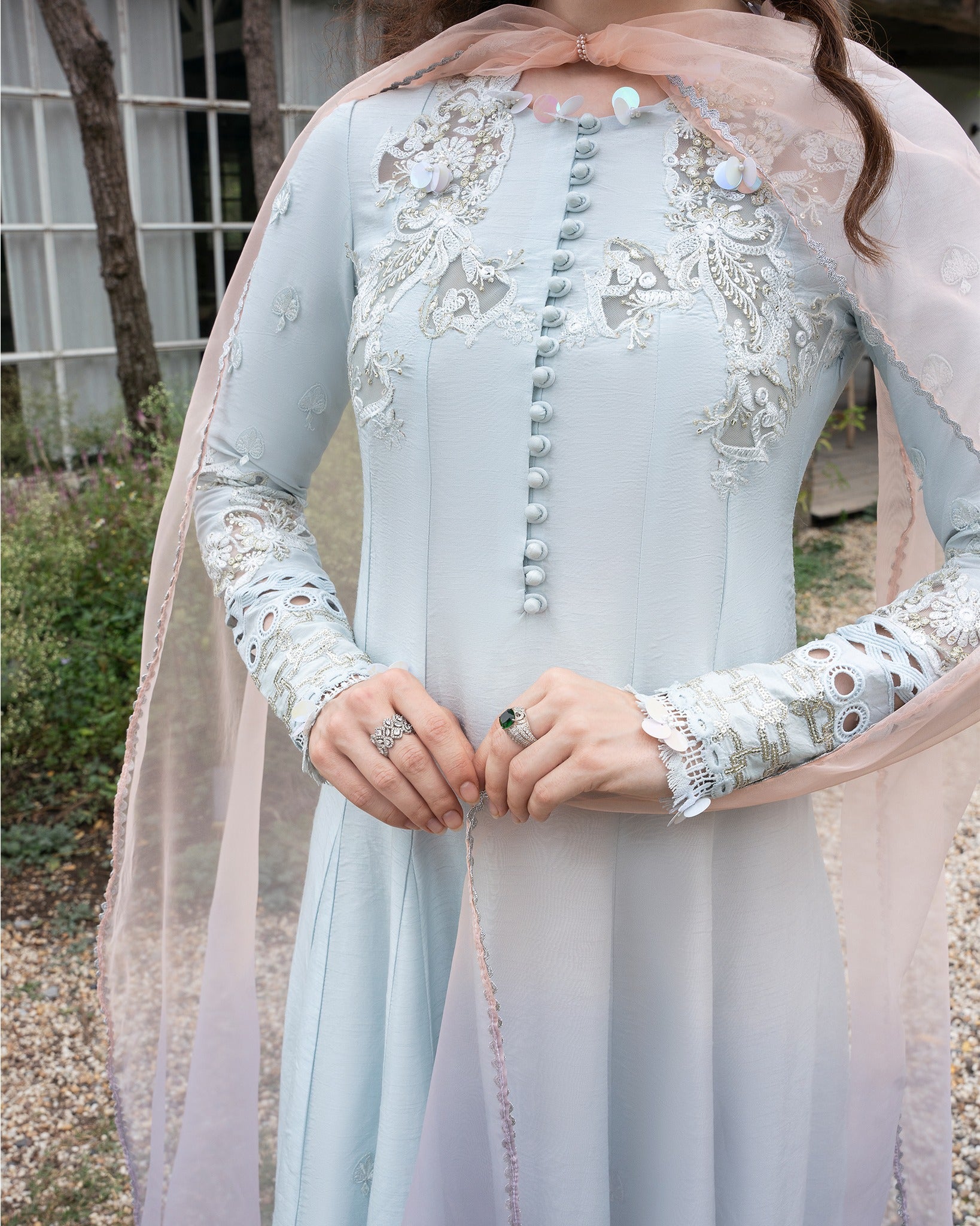 Mysie by Tahira | Eid Festive | ICY - by Libasekhas UK - Registered Vendor of : Mysie by Tahira - 100% Original Designer Dress