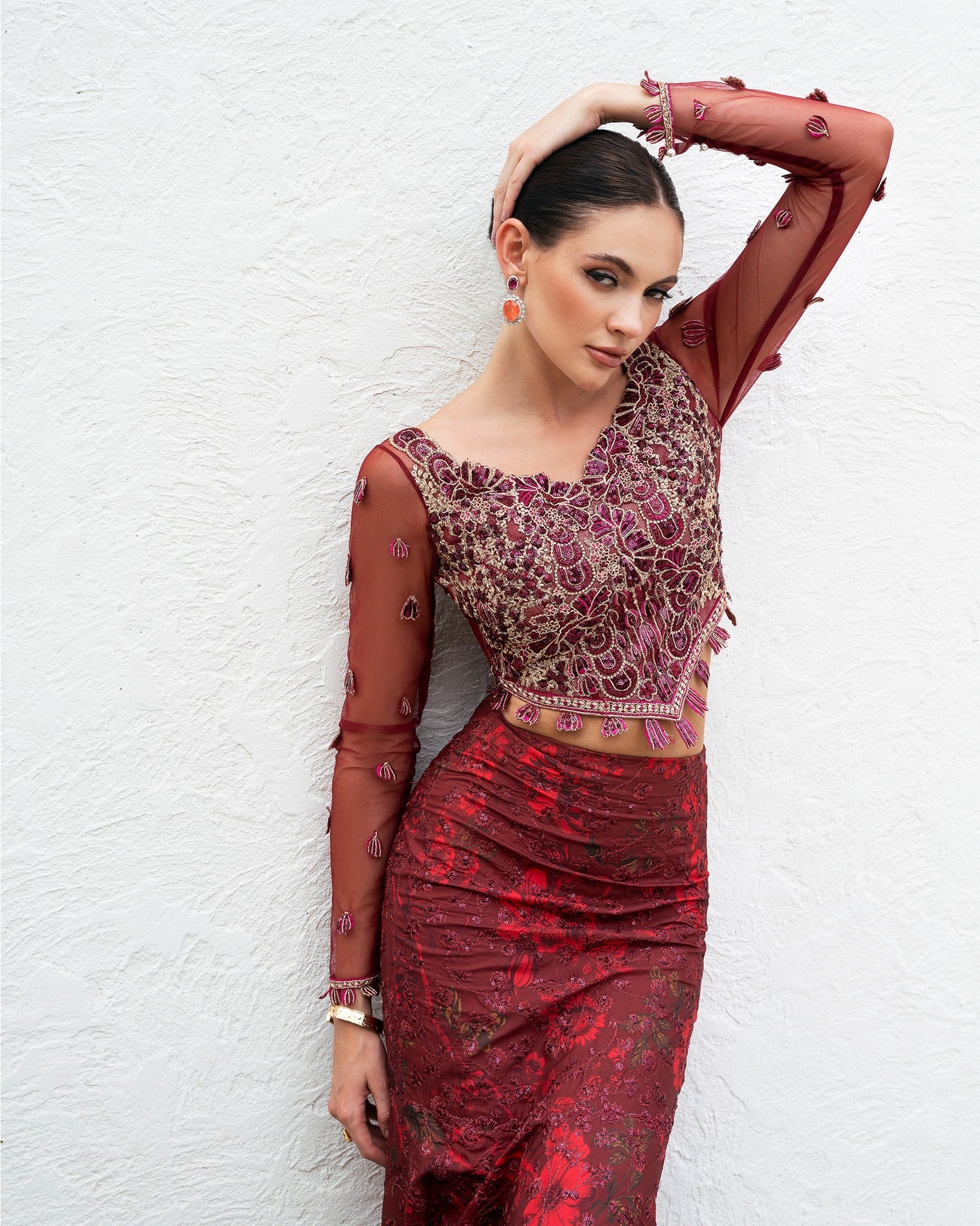 Mysie by Tahira | Eid Festive | ACASIA - by Libasekhas UK - Registered Vendor of : Mysie by Tahira - 100% Original Designer Dress