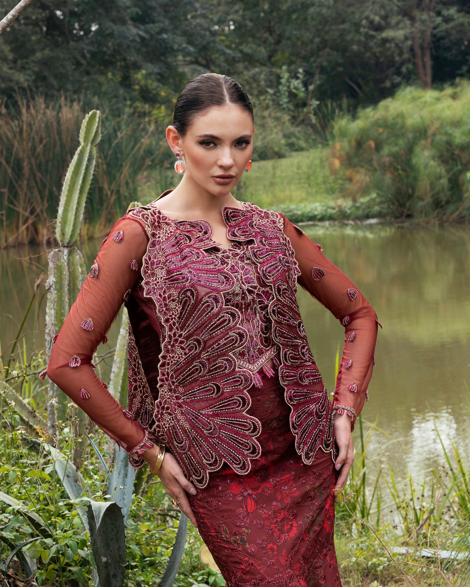 Mysie by Tahira | Eid Festive | ACASIA - by Libasekhas UK - Registered Vendor of : Mysie by Tahira - 100% Original Designer Dress