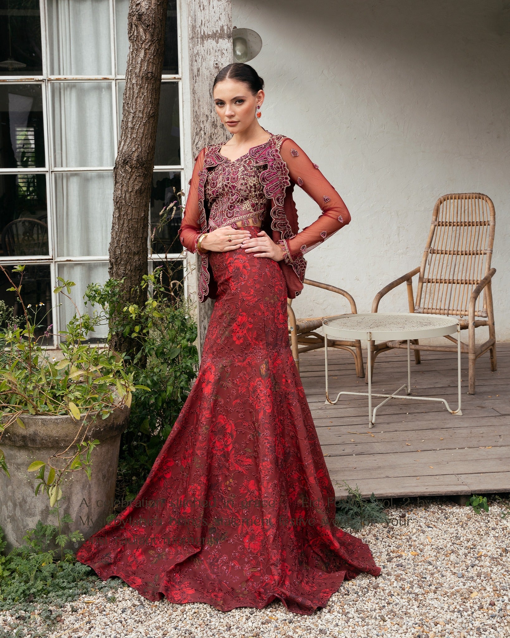 Mysie by Tahira | Eid Festive | ACASIA - by Libasekhas UK - Registered Vendor of : Mysie by Tahira - 100% Original Designer Dress