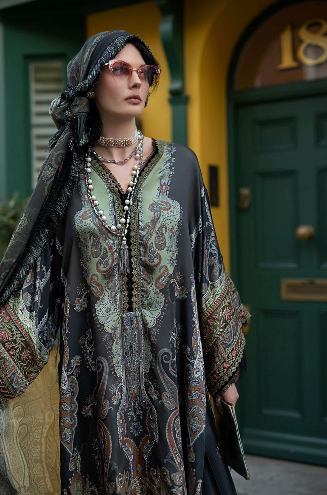 DESIGN 10 SILK UNSTITCHED COLLECTION 2023 - by - Libasekhas UK - Registered Vendor of : Libasekhas - 100% Original Designer Dresss