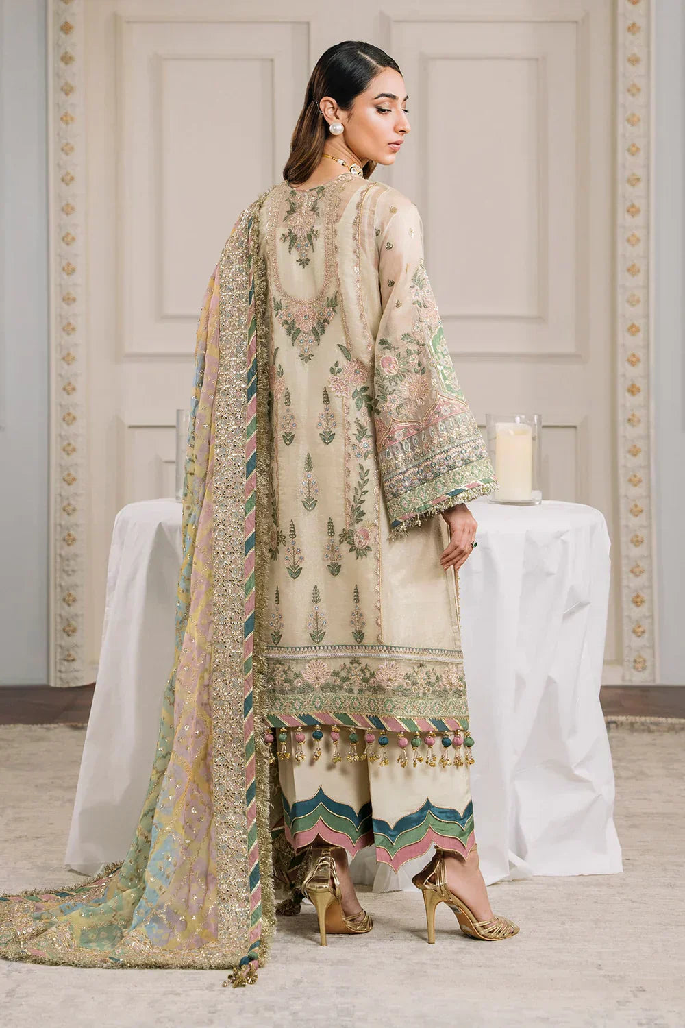 Baroque | Chantelle Embroidered Collection | CH12-04 - by - Libasekhas UK - Registered Vendor of : Baroque - 100% Original Designer Dresss