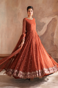 Iznik I Festive Formal I CC-78 Embroidered Net - by Libasekhas UK - Registered Vendor of : Iznik - 100% Original Designer Dress