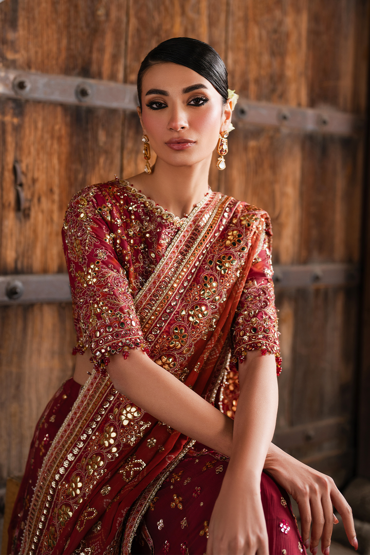 Iznik | Luxury Chiffon | ILC-07 - by - Libasekhas UK - Registered Vendor of : Iznik - 100% Original Designer Dresss