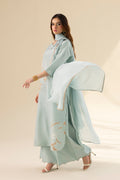 Erum Khan | Lillia Summer Edit | Aqua Breeze - by - Libasekhas UK - Registered Vendor of : Erum Khan - 100% Original Designer Dresss