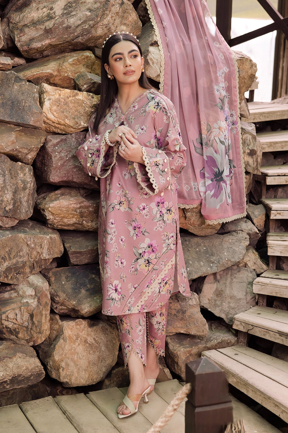 Alizeh | Sheen Lawn Prints 24 | CAMELIA - by - Libasekhas UK - Registered Vendor of : Alizeh - 100% Original Designer Dresss