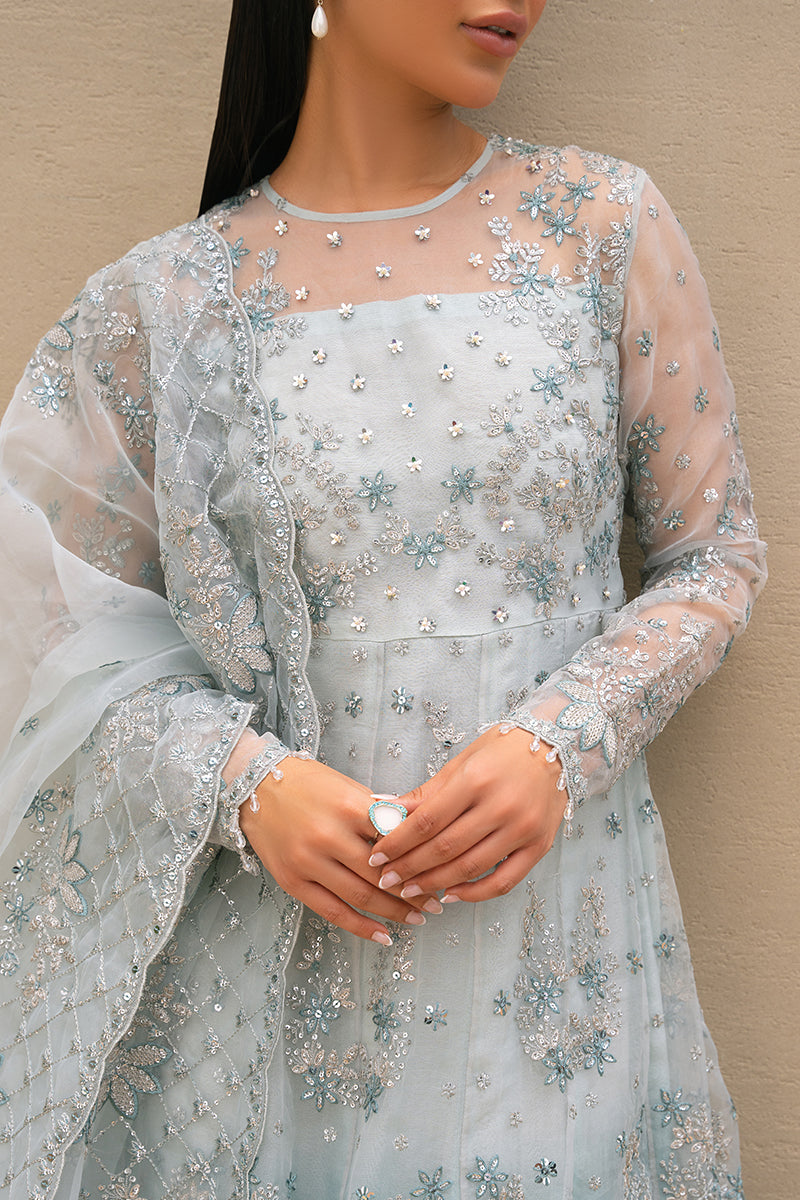 Cross Stitch | Wedding Collection 24 | SAFFRON CHARM - by - Libasekhas UK - Registered Vendor of : Cross Stitch - 100% Original Designer Dresss