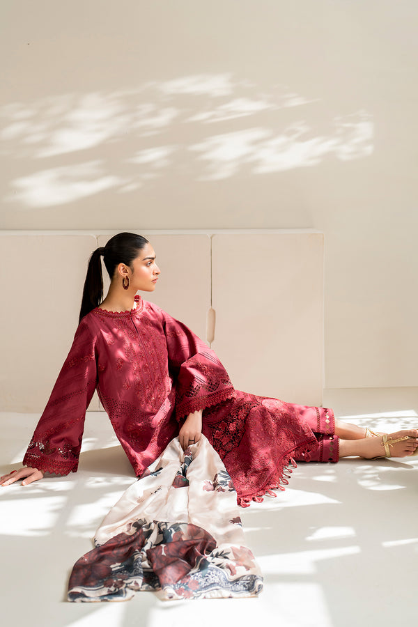 Baroque | Luxury Pret 24 | LAWN UF-676 - by - Libasekhas UK - Registered Vendor of : Baroque - 100% Original Designer Dresss