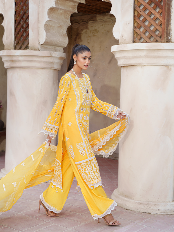 Zebtan | Zeenat Luxury Lawn Eid Collection | ZL 08 - by - Libasekhas UK - Registered Vendor of : Zebtan - 100% Original Designer Dresss