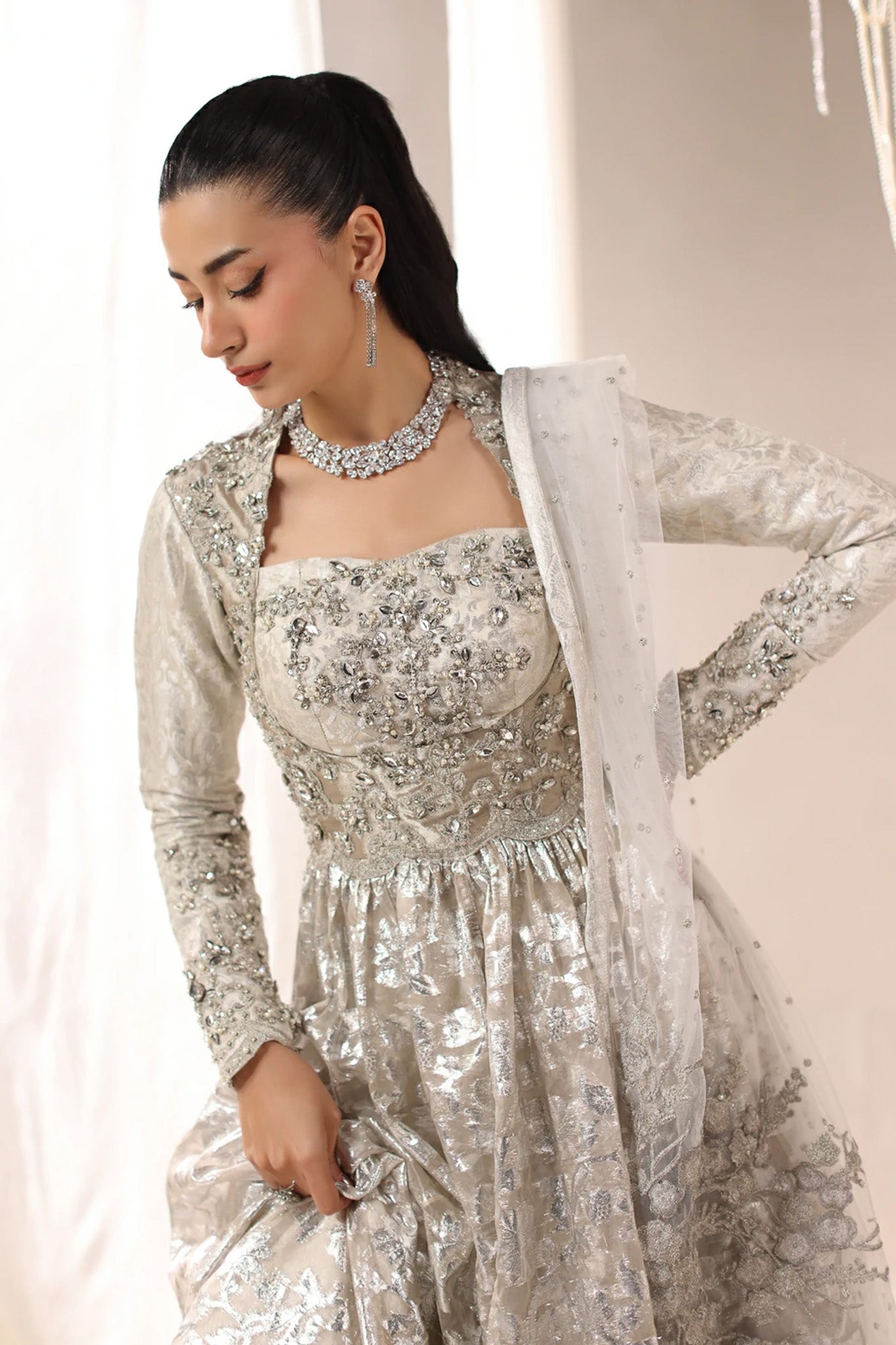 Musferah Saad | Into Twilight | Lumieria - by Libasekhas UK - Registered Vendor of : Musferah Saad - 100% Original Designer Dress