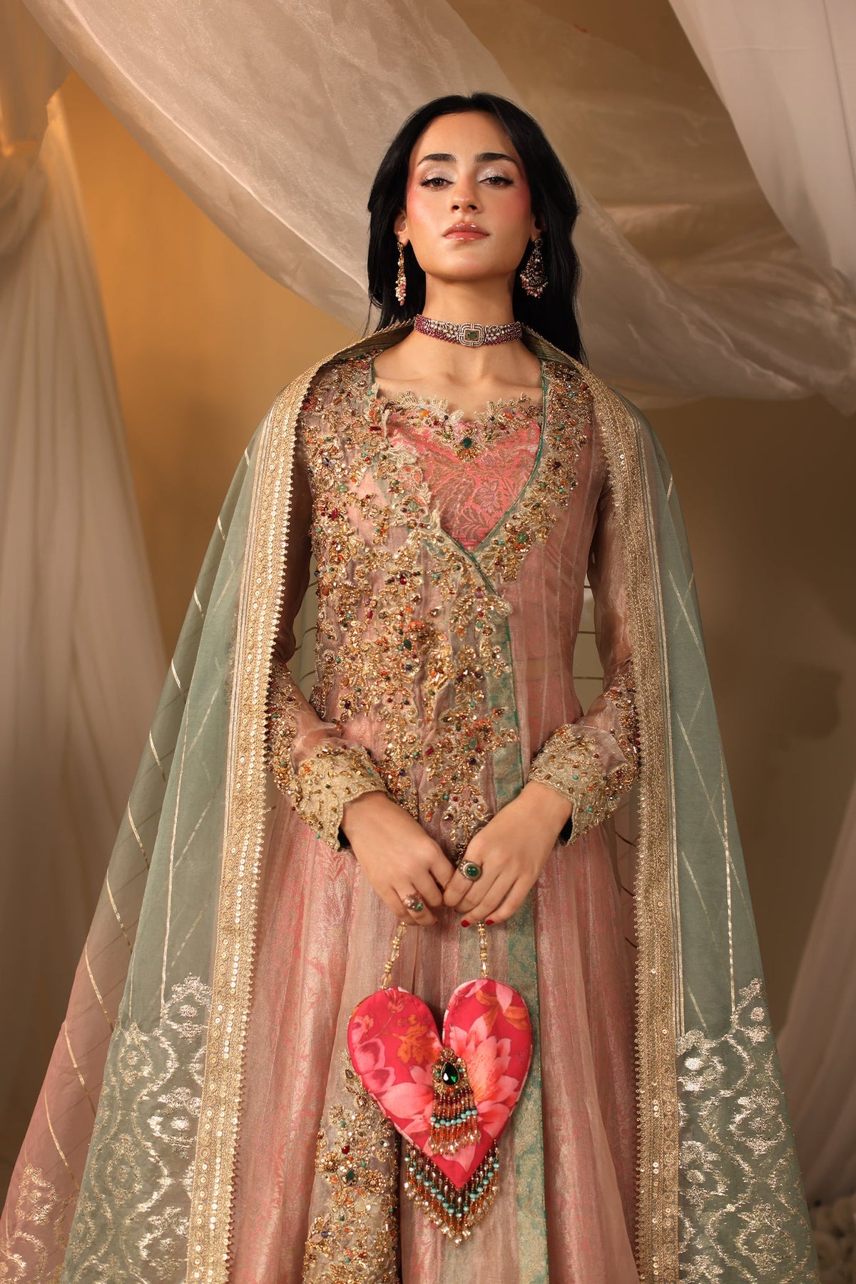 Musferah Saad | Casa Blance |Mughal Blossom - by Libasekhas UK - Registered Vendor of : Musferah Saad - 100% Original Designer Dress