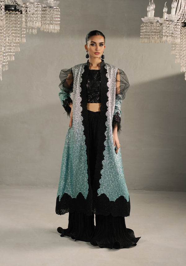 Zarqash | Silk Edit | ZQS 020 MEIRA - by - Libasekhas UK - Registered Vendor of : Zarqash - 100% Original Designer Dresss