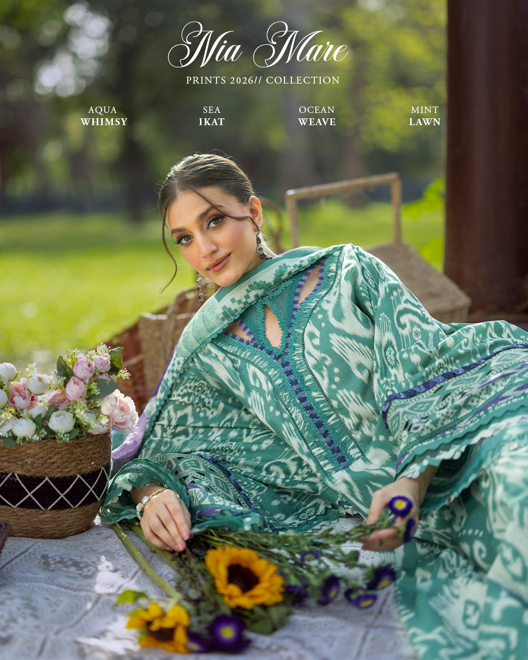 Elaf Premium | Bridgerton Prints 26 | EPB-1A NIA MARE - by Libasekhas UK - Registered Vendor of : Elaf Premium - 100% Original Designer Dress