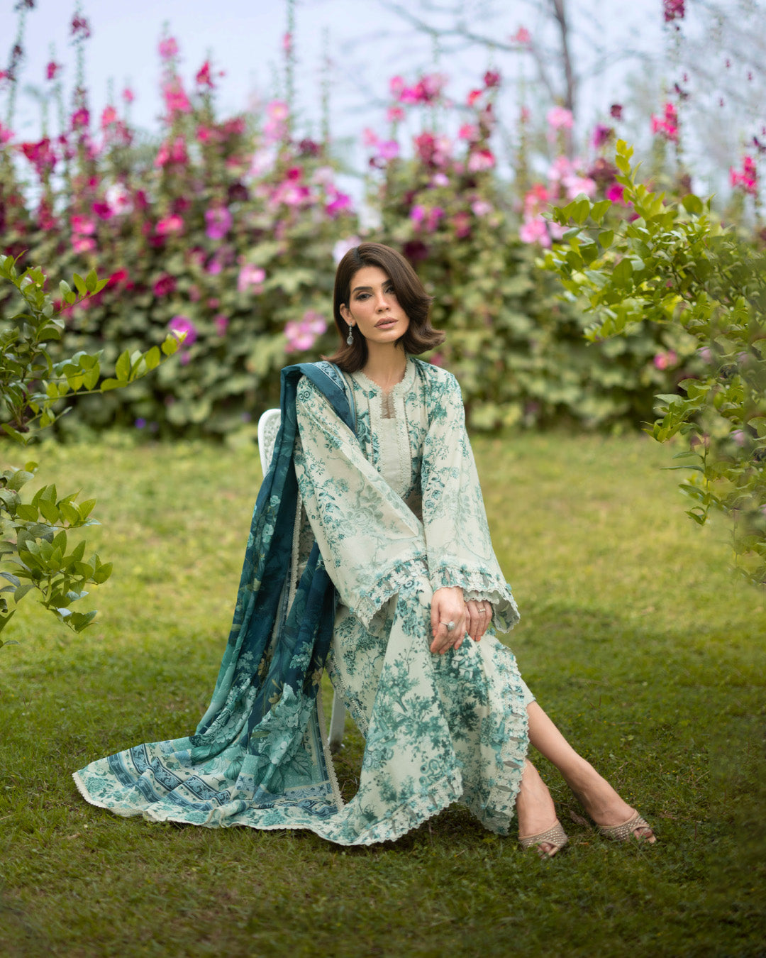 Elaf Premium | Bridgerton Prints 26 | EPB-7A DAPHANEE - by Libasekhas UK - Registered Vendor of : Elaf Premium - 100% Original Designer Dress