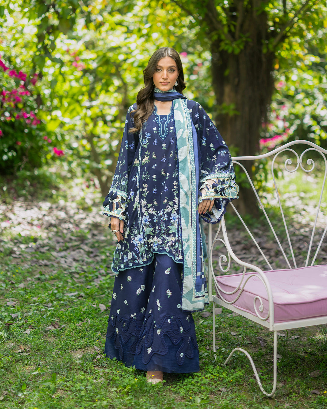 Elaf Premium | Bridgerton Prints 26 | EPB-6B FIORITA - by Libasekhas UK - Registered Vendor of : Elaf Premium - 100% Original Designer Dress