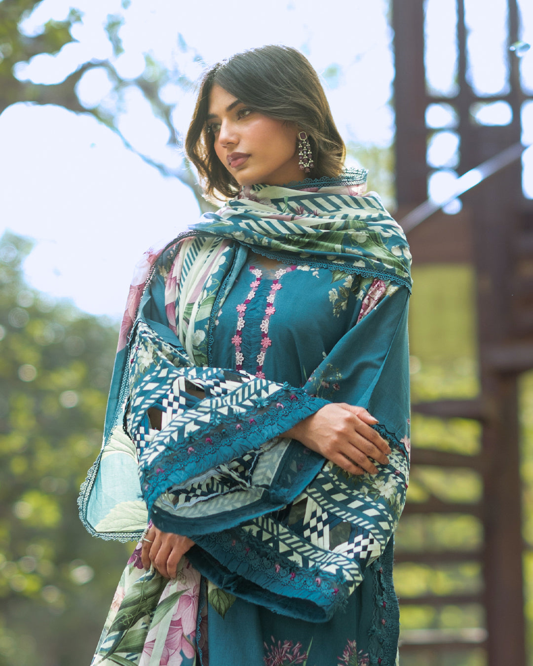 Elaf Premium | Bridgerton Prints 26 | EPB-8A ELOISE - by Libasekhas UK - Registered Vendor of : Elaf Premium - 100% Original Designer Dress