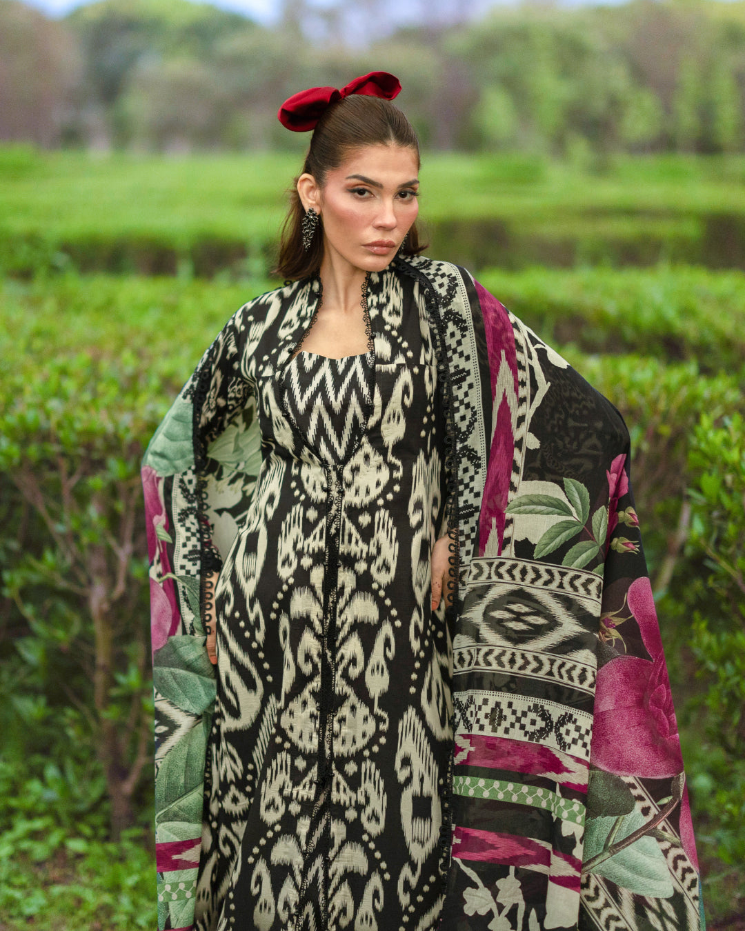 Elaf Premium | Bridgerton Prints 26 | EPB-1B REGINA - by Libasekhas UK - Registered Vendor of : Elaf Premium - 100% Original Designer Dress