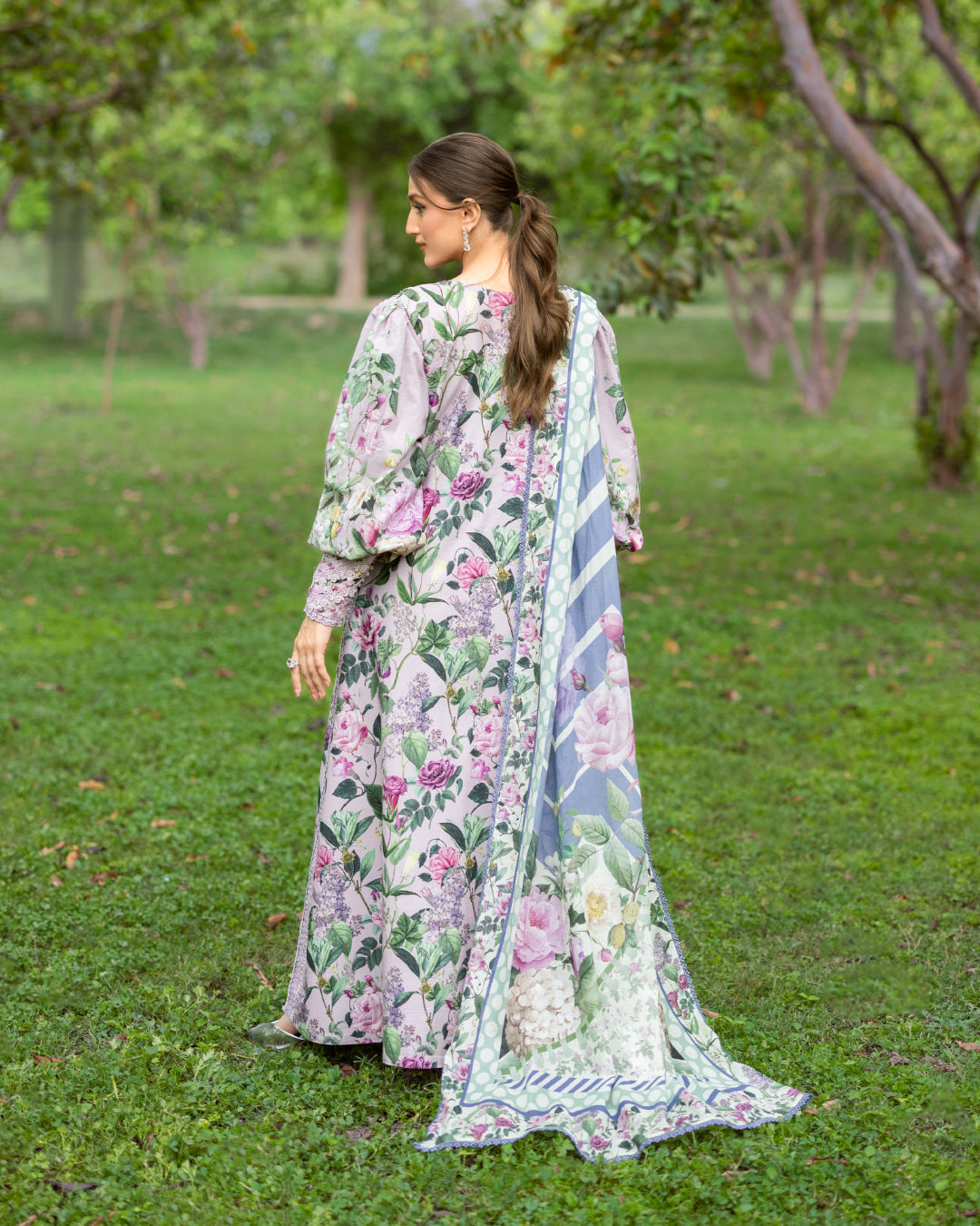 Elaf Premium | Bridgerton Prints 26 | EPB-3A ELVIRA - by Libasekhas UK - Registered Vendor of : Elaf Premium - 100% Original Designer Dress