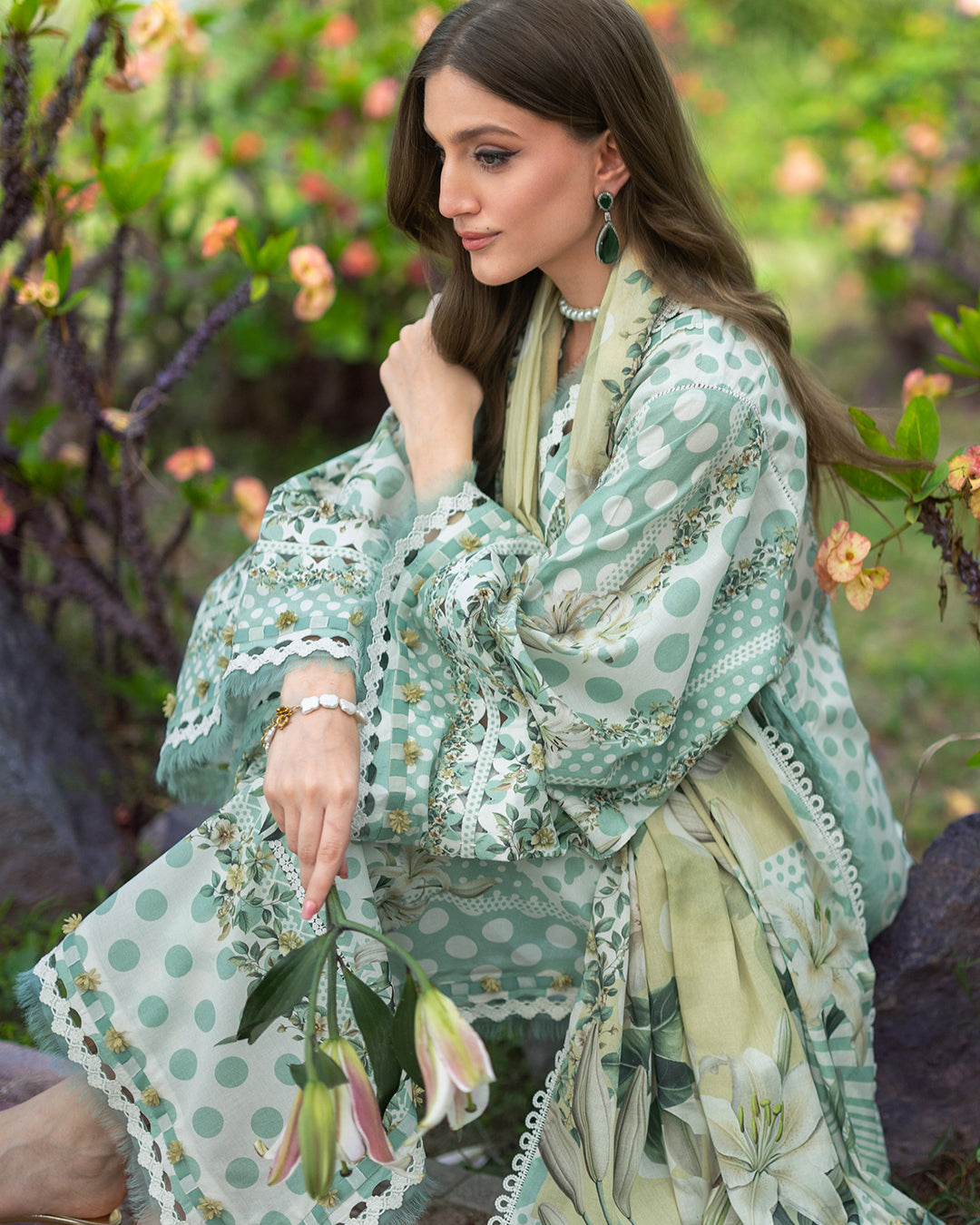 Elaf Premium | Bridgerton Prints 26 | EPB-5B CIELA BELLE - by Libasekhas UK - Registered Vendor of : Elaf Premium - 100% Original Designer Dress
