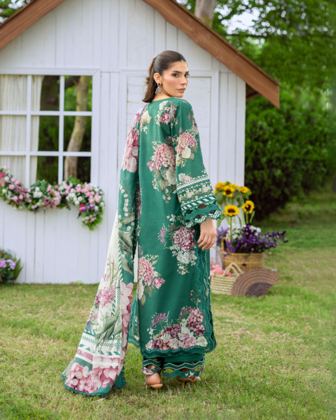 Elaf Premium | Bridgerton Prints 26 | EPB-8B MARIN - by Libasekhas UK - Registered Vendor of : Elaf Premium - 100% Original Designer Dress