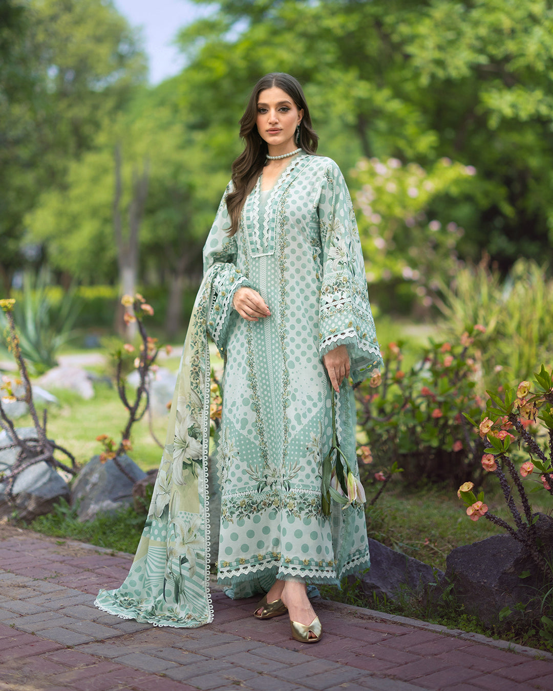 Elaf Premium | Bridgerton Prints 26 | EPB-5B CIELA BELLE - by Libasekhas UK - Registered Vendor of : Elaf Premium - 100% Original Designer Dress