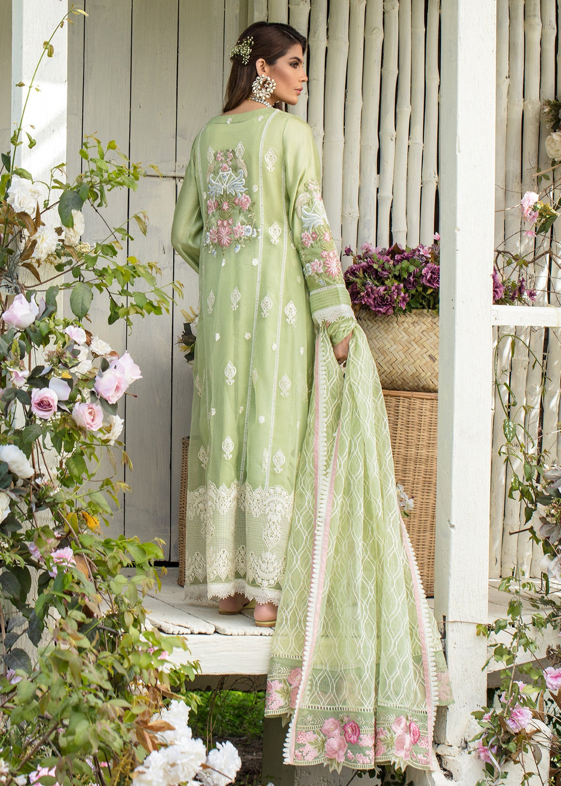 Saira Shakira | Luxury Pret | Mint Delight - by Libasekhas UK - Registered Vendor of : Saira Shakira - 100% Original Designer Dress