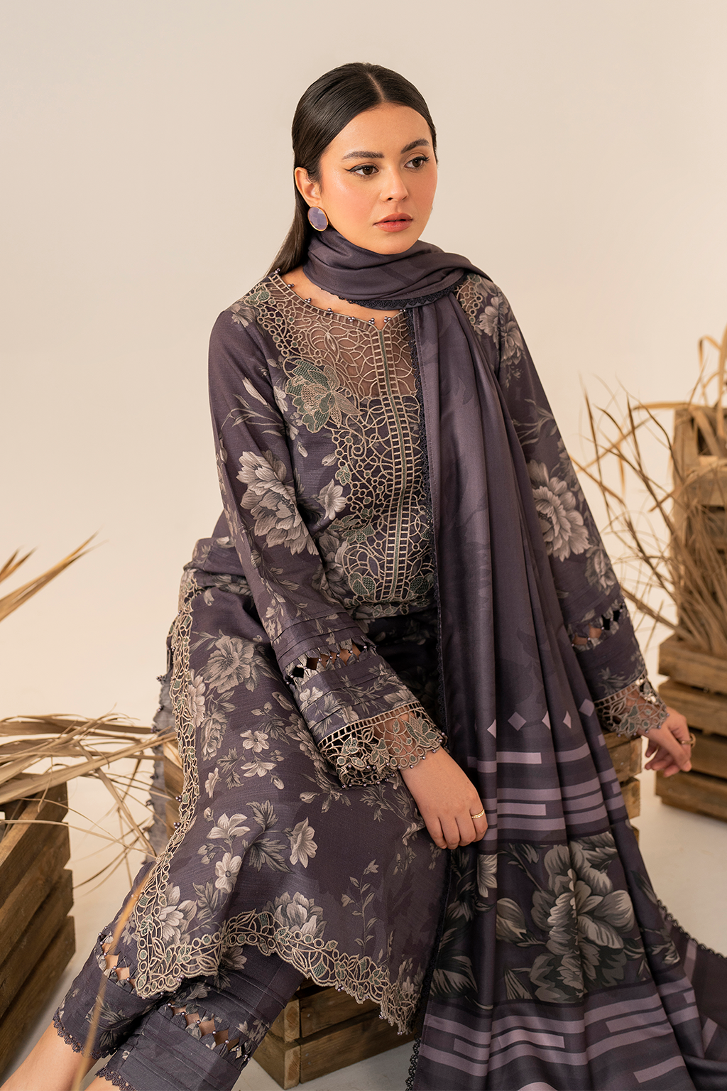 Iznik | Exclusive Winter | UE-349 - by - Libasekhas UK - Registered Vendor of : Iznik - 100% Original Designer Dresss