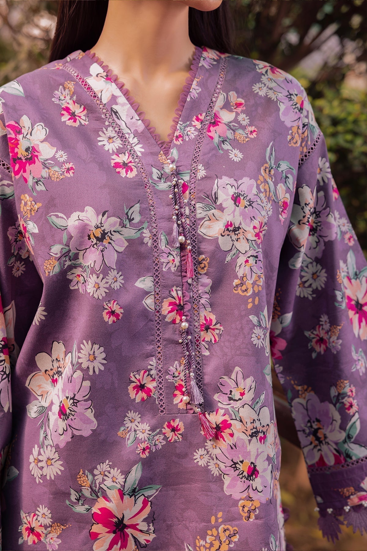 Alizeh | Sheen Lawn Prints 24 | INDIGO - by - Libasekhas UK - Registered Vendor of : Alizeh - 100% Original Designer Dresss