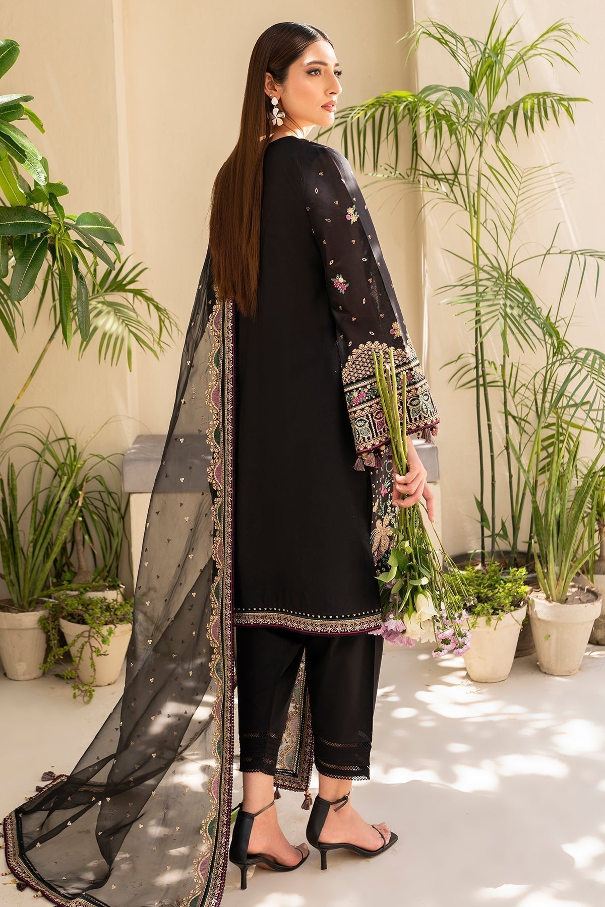 Jazmin | Irish Lawn SS 24 | D4 - by - Libasekhas UK - Registered Vendor of : Jazmin - 100% Original Designer Dresss