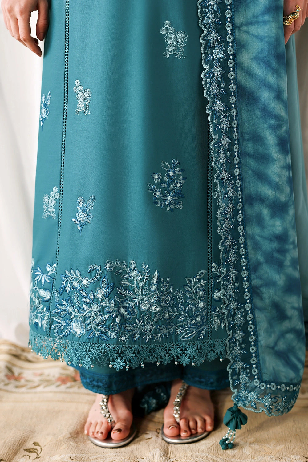 Azure | Luxury Lawn 26 | Sea Breeze - by Libasekhas UK - Registered Vendor of : Azure - 100% Original Designer Dress