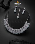 Glitz Necklace - by - Libasekhas UK - Registered Vendor of : Zeesy - 100% Original Designer Dresss