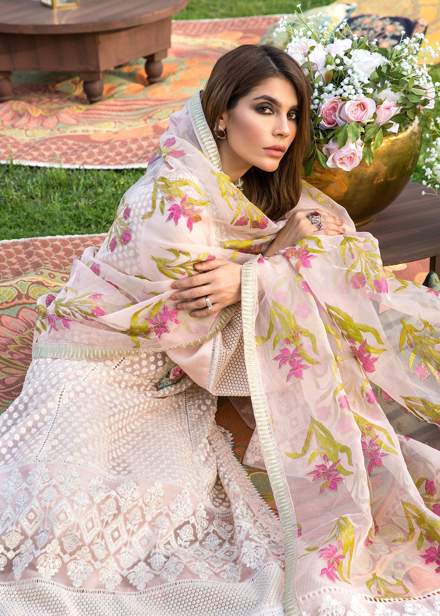 Saira Shakira | Luxury Pret | Head In Clouds - by Libasekhas UK - Registered Vendor of : Saira Shakira - 100% Original Designer Dress