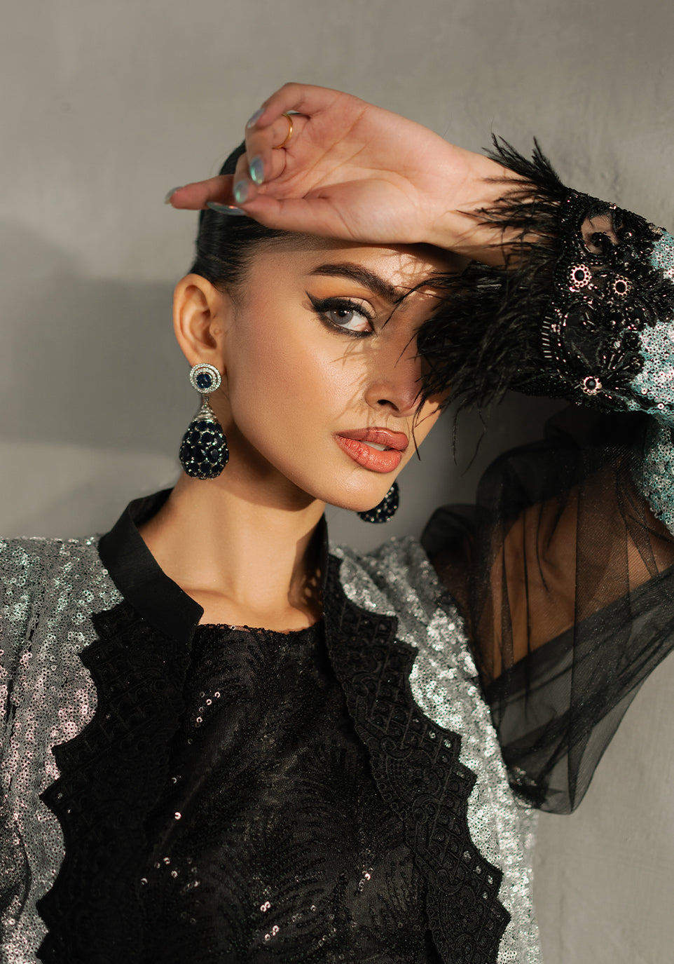 Zarqash | Silk Edit | ZQS 020 MEIRA - by - Libasekhas UK - Registered Vendor of : Zarqash - 100% Original Designer Dresss