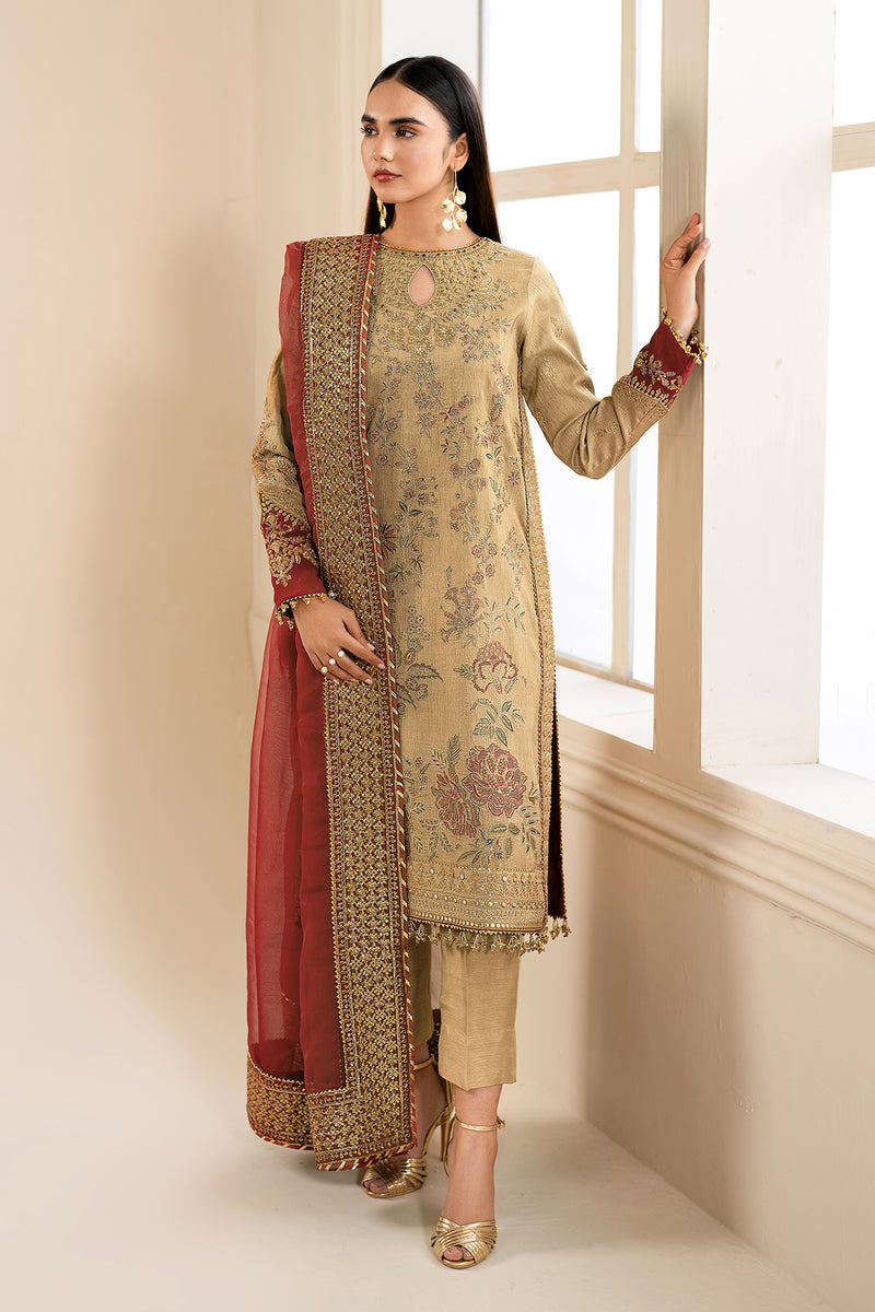 Baroque | Formal Collection | SILK UF-619 - by - Libasekhas UK - Registered Vendor of : Baroque - 100% Original Designer Dresss