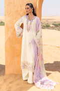 Cross Stitch | Eid Lawn 24 | SUBTLE CANARY - by - Libasekhas UK - Registered Vendor of : Cross Stitch - 100% Original Designer Dresss
