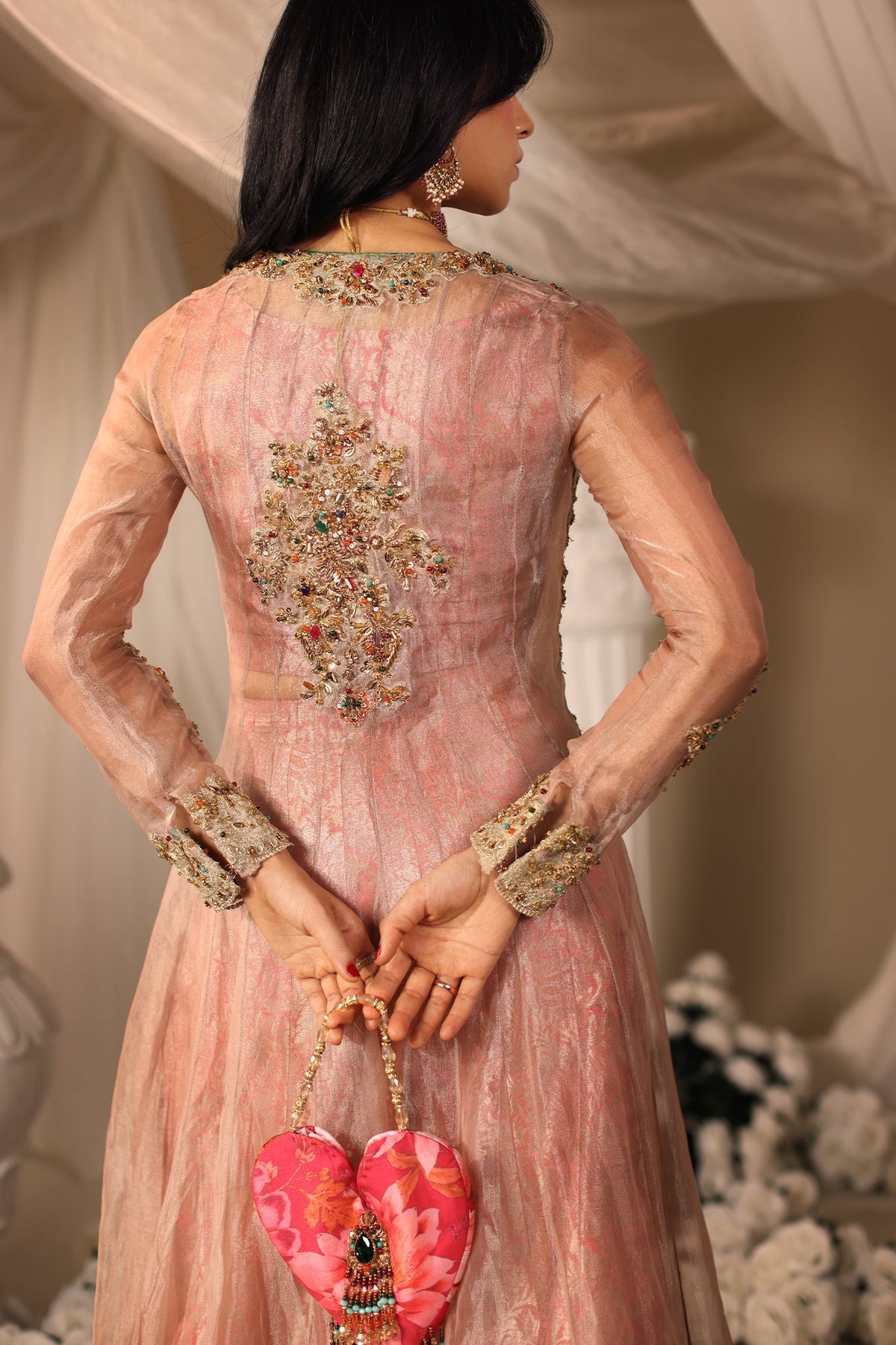 Musferah Saad | Casa Blance |Mughal Blossom - by Libasekhas UK - Registered Vendor of : Musferah Saad - 100% Original Designer Dress