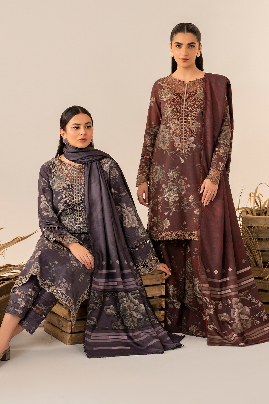 Iznik | Exclusive Winter | UE-350 - by - Libasekhas UK - Registered Vendor of : Iznik - 100% Original Designer Dresss