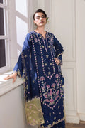 Rangrasiya | Lumeire Silk |Azul - by Libasekhas UK - Registered Vendor of : Rangrasiya - 100% Original Designer Dress