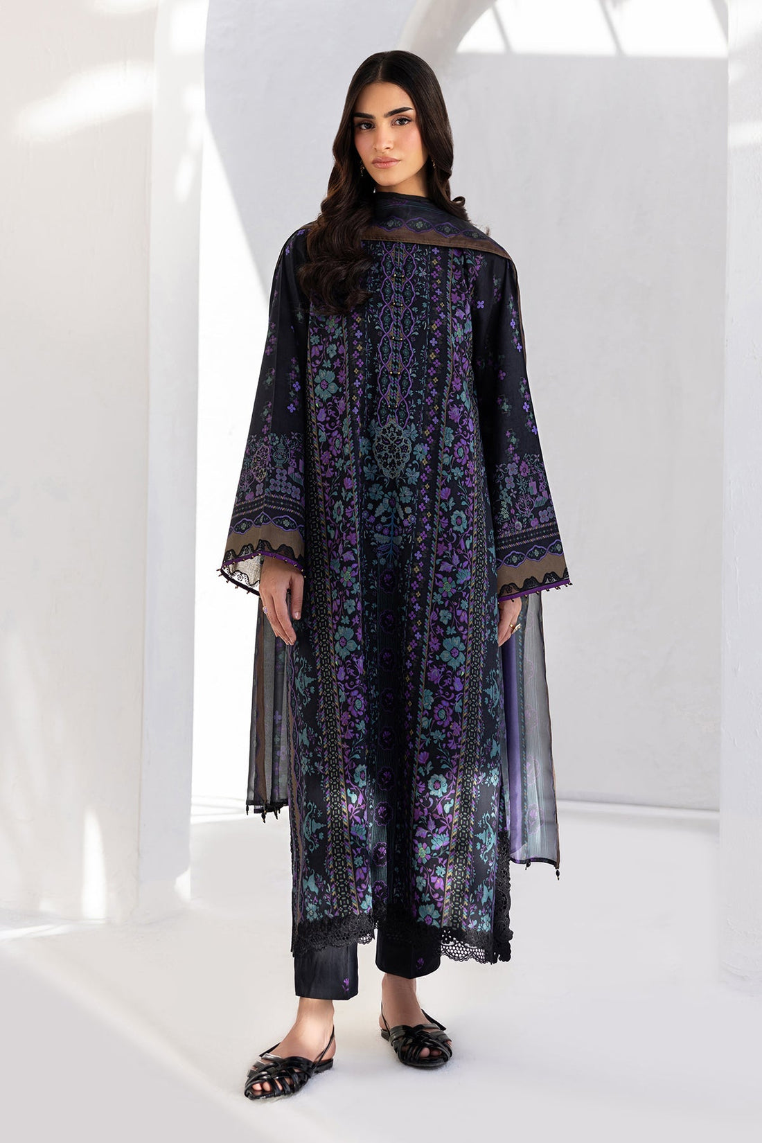 Baroque | Luxury Summer Pret | UF-4453 - by Libasekhas UK - Registered Vendor of : Baroque - 100% Original Designer Dress