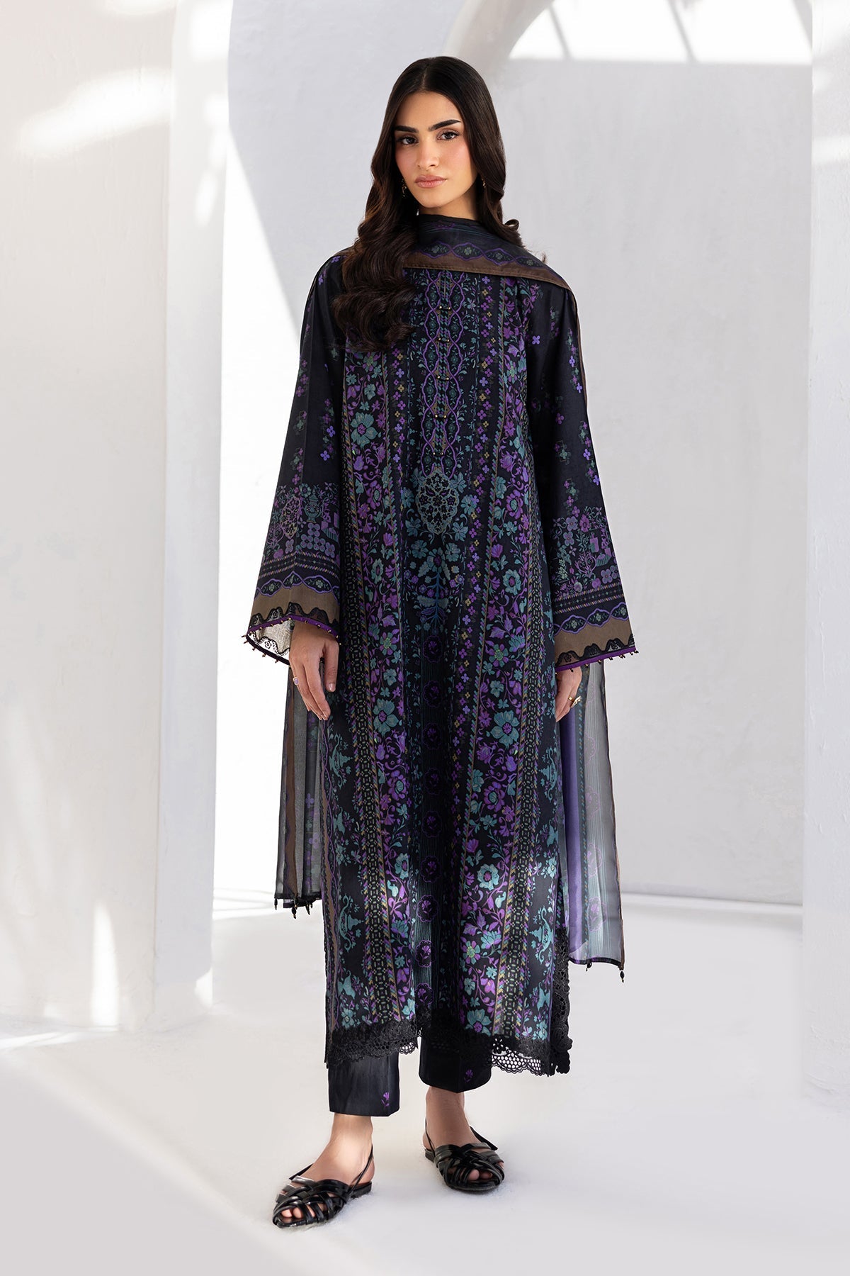 Baroque | Luxury Summer Pret | UF-4453 - by Libasekhas UK - Registered Vendor of : Baroque - 100% Original Designer Dress