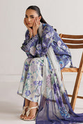 Baroque | Luxury Summer Pret |  UF-4496 - by Libasekhas UK - Registered Vendor of : Baroque - 100% Original Designer Dress